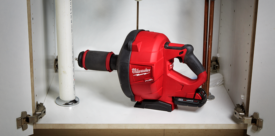 Milwaukee cordless drain snake