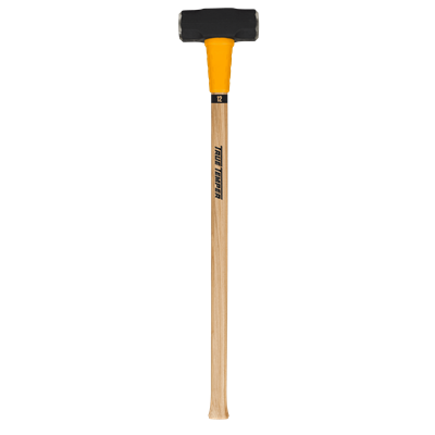 TRUE TEMPER 12 lb Sledge Hammer, 36 in Wood Handle 0501200