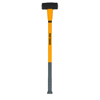 TRUE TEMPER 8 lb Sledge Hammer, 35 in Fiberglass Handle 0580800