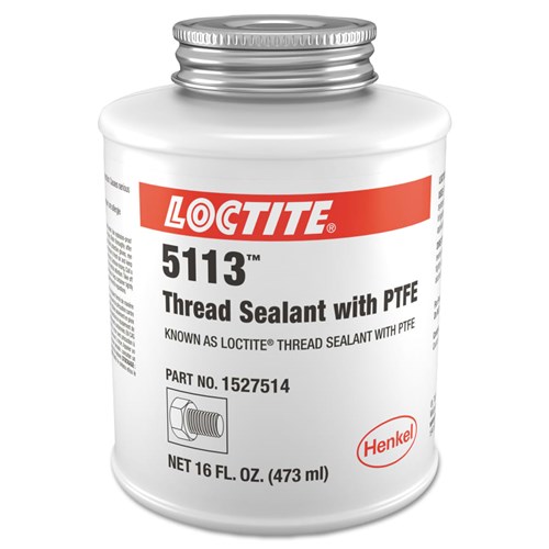 LOCTITE 16 oz Can Thread Sealant with PTFE, White 1527514