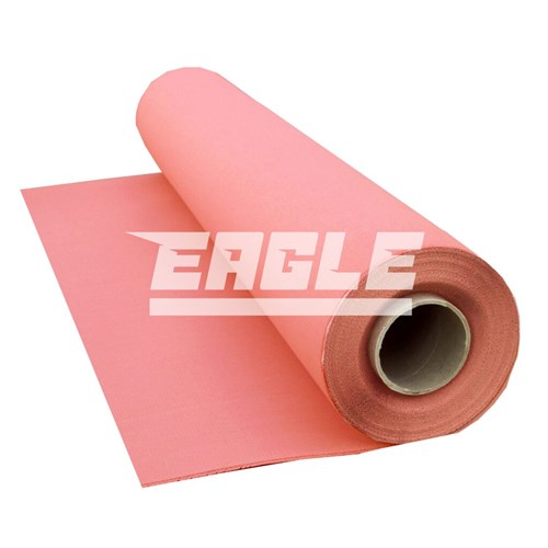 EAGLE INDUSTRIES 40 in x 50 yd 17 oz Salmon Acrylic Coated Fiberglass Welding Blanket 2000TP