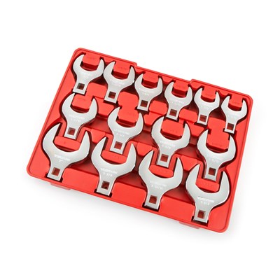 TEKTON 1/2 in DR Crowfoot Socket Set, 14 pc 2585