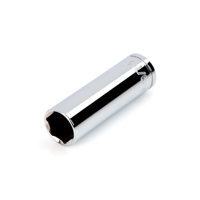 TEKTON Deep Chrome Socket, 3/8 in DR x 9/16 in 38X916D