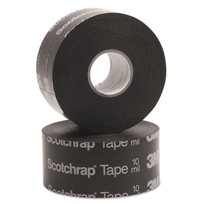 3M 2 in x 100 ft All-Weather Corrosion Protection Tape, Black 3M-10638