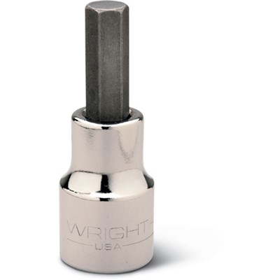 WRIGHT TOOL 1/2 in DR x 7/16 in Impact Hex Bit Socket 4214