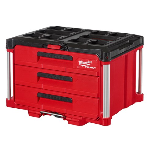 MILWAUKEE PACKOUT 3 Drawer Tool Box 48-22-8443