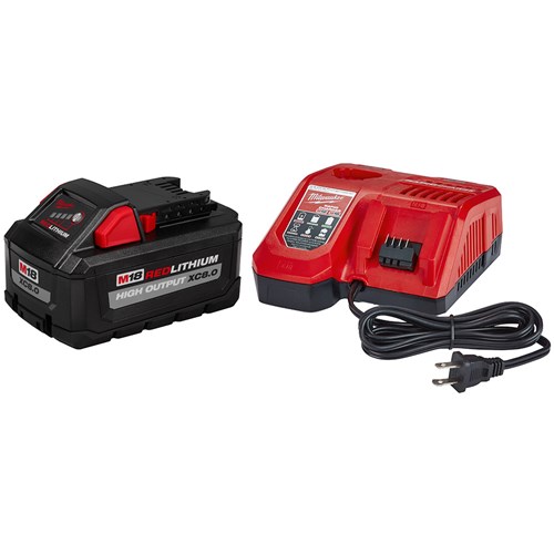 MILWAUKEE M18™ REDLITHIUM HIGH OUTPUT™ XC8.0 Starter Kit 48-59-1880