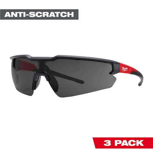 MILWAUKEE Safety Glasses - Tinted Anti-Scratch 3 pk 48-73-2054