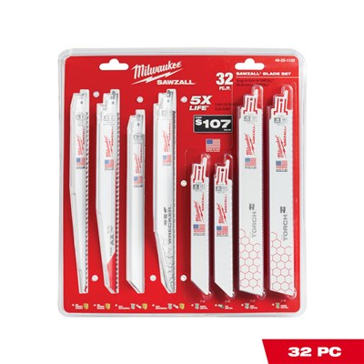 MILWAUKEE Mega Sawzall Blade Kit 49-22-1132