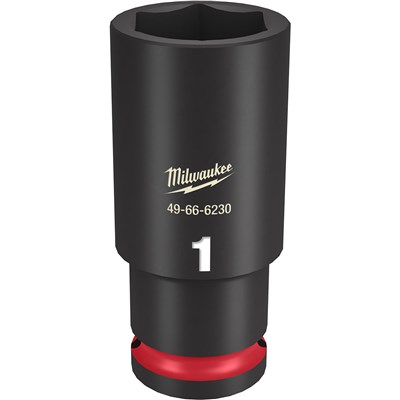 MILWAUKEE 1/2 in DR x 1 in SHOCKWAVE Impact Duty™ Deep 6 pt Socket 49-66-6230