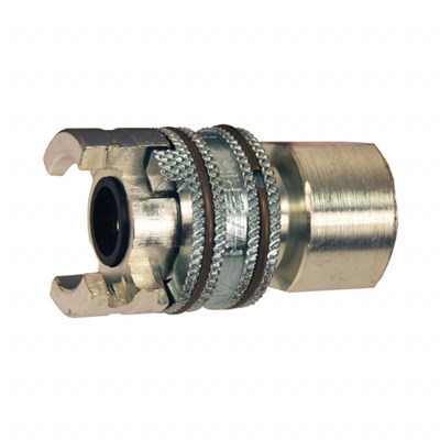 DIXON VALVE & COUPLING 1/2 in Dual-Lock Interchange Female Thread Coupler 4PF4