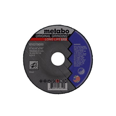 METABO 7 in x 1/4 in x 5/8-11 in Grinding Wheel 55782