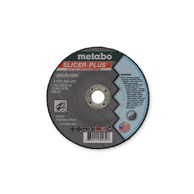 METABO 9 in x 1/16 in x 7/8 in A46TX Cut-Off Wheel 55797