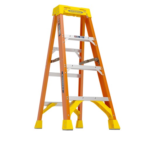 WERNER 4 ft Type IA Fiberglass Step Ladder 6204