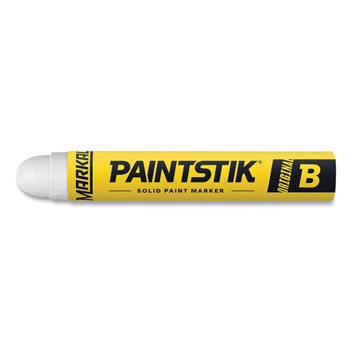 MARKAL White Paintstik® Original B® Solid Paint Marker, 11/16 in 80220