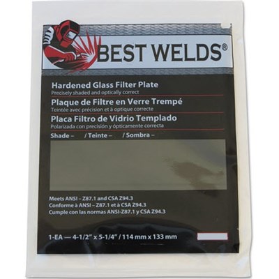 BEST WELDS 4-1/2" x 5-1/4" Filter Plate Shade #8 AT-567H-8