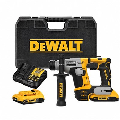 DEWALT ATOMIC 20V MAX* 5/8 in Brushless SDS Plus Rotary Hammer Kit DCH172D2