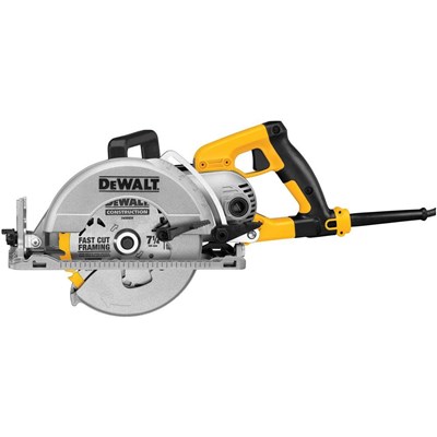 DEWALT 7-1/4 in Worm Drive Circular Saw with Electric Brake DWS535