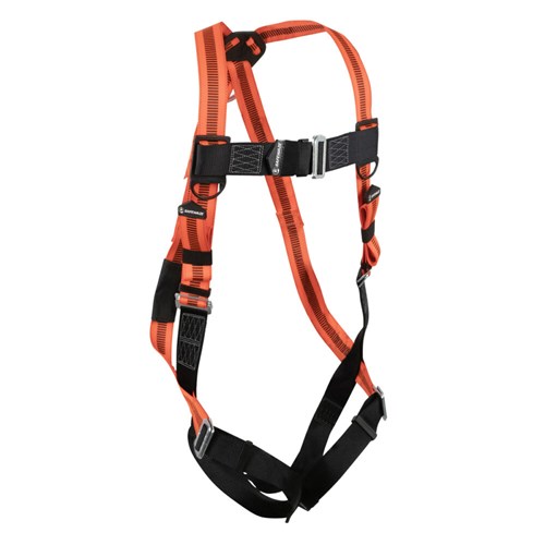 SAFEWAZE V-Line Full Body Universal Harness w/ 1D, MB Chest/Legs FS99280-E