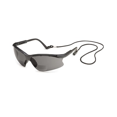 GATEWAY SAFETY Scorpion® MAG Safety Glasses, Gray, 2.0x GA-16MG20