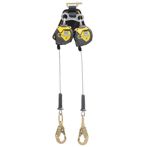 WERNER 8ft Bantam Twin Leg Leading Edge Self-Retracting Lifeline (SRL) R413008LE