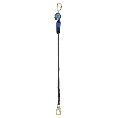 WERNER 9ft Bantam Tie-Back Web Self-Retracting Lifeline w/Steel Tie-Back Snap Hook R430006TB