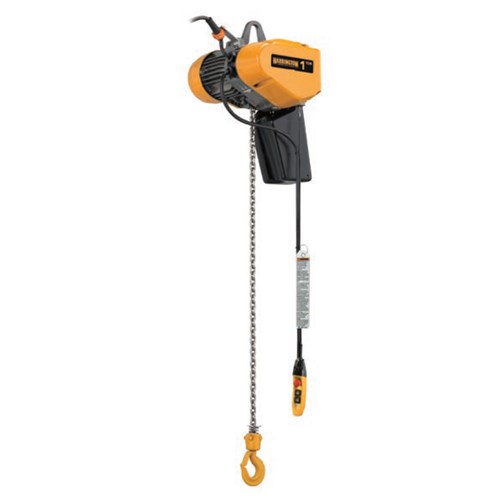 HARRINGTON HOISTS 1T Electric Chain Hoist with 20 ft Lift SEQ010SD-20