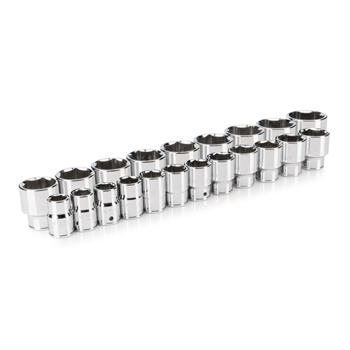 TEKTON 3/4 in Drive 6-Point Socket Set, 21 Piece (3/4-2 in) SHD93013