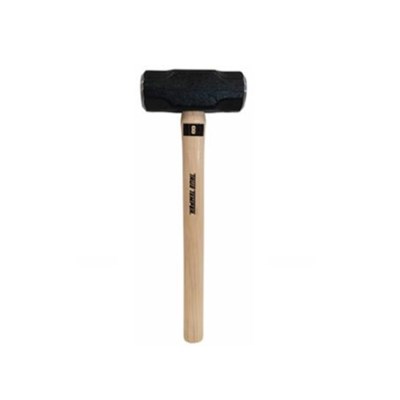 TRUE TEMPER 8 lb Sledge Hammer with 16 in Hickory Handle SL8XH16