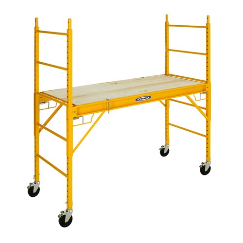 WERNER 6 ft Roller Steel Scaffold,1000 lb Capacity SRS-72