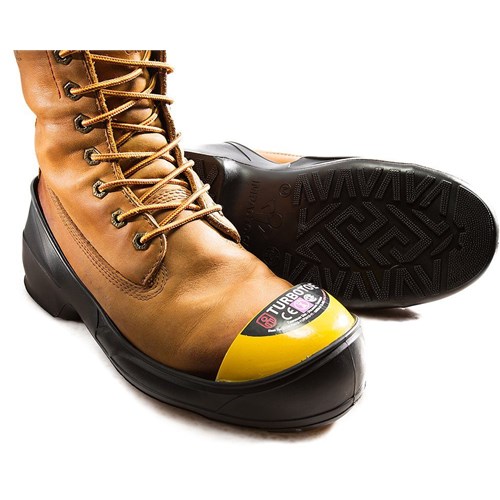 IMPACTO PROTECTIVE PRODUCTS Turbotoe Steel Toe Cap w/Full Under Sole Large TTL