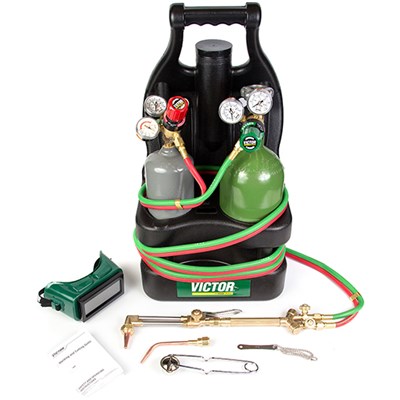 ESAB Portable Torch Tote Kit with Empty Tanks, CA 1350 VI-0384-0944