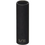 GREY PNEUMATIC 3/8 in Dr X 9/16 in Deep Impact Socket 1018D