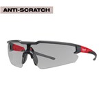 MILWAUKEE Safety Glasses - Gray Anti-Scratch Lenses 48-73-2106