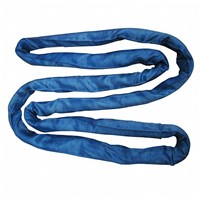 DD SLING & SUPPLY VRS7 x 10 ft Blue Polyester Round Sling DD97A7X10