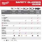 MILWAUKEE Safety Glasses - Tinted Anti-Scratch 3 pk 48-73-2054